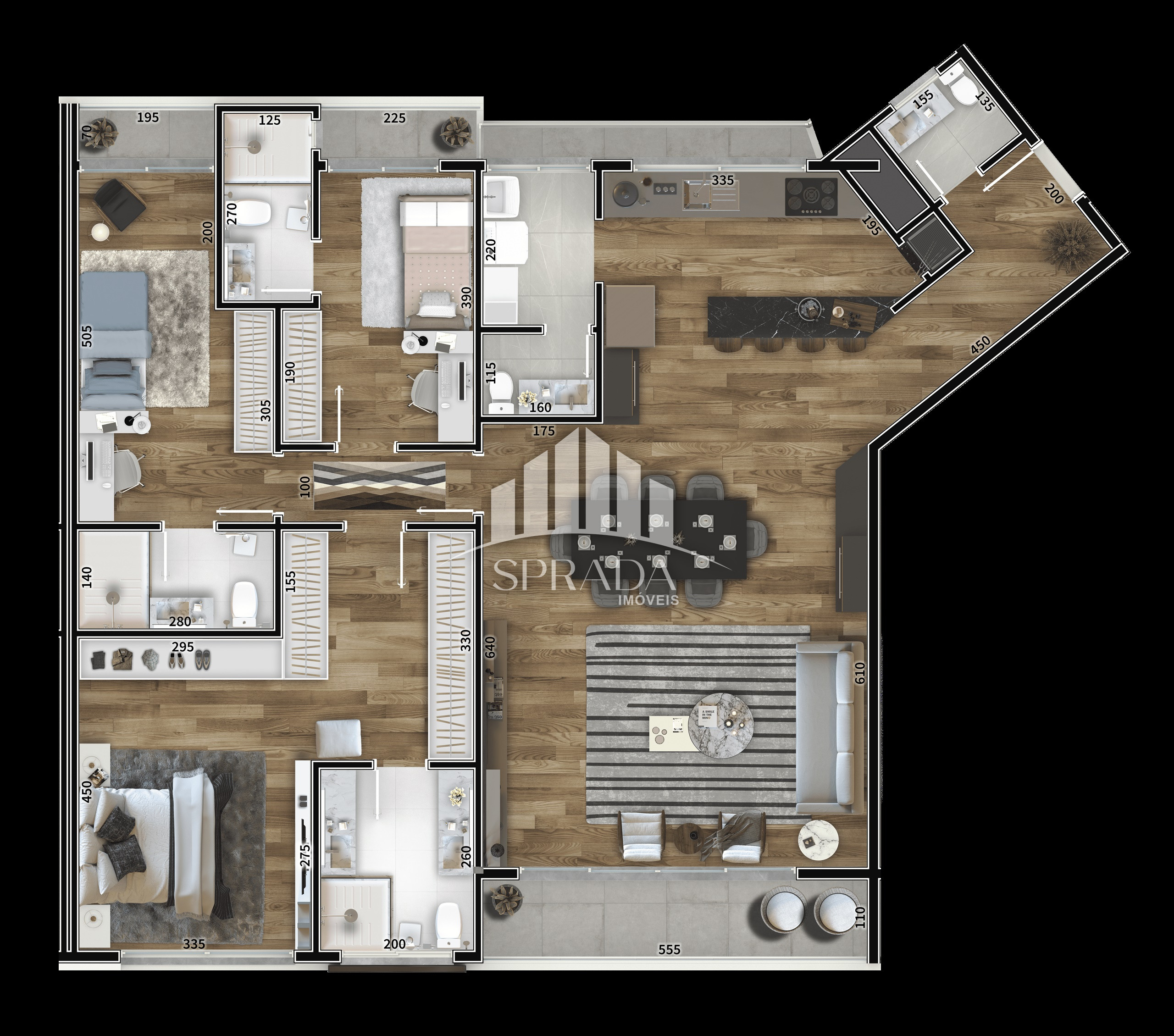 Apartamento à venda com 3 quartos, 142m² - Foto 22