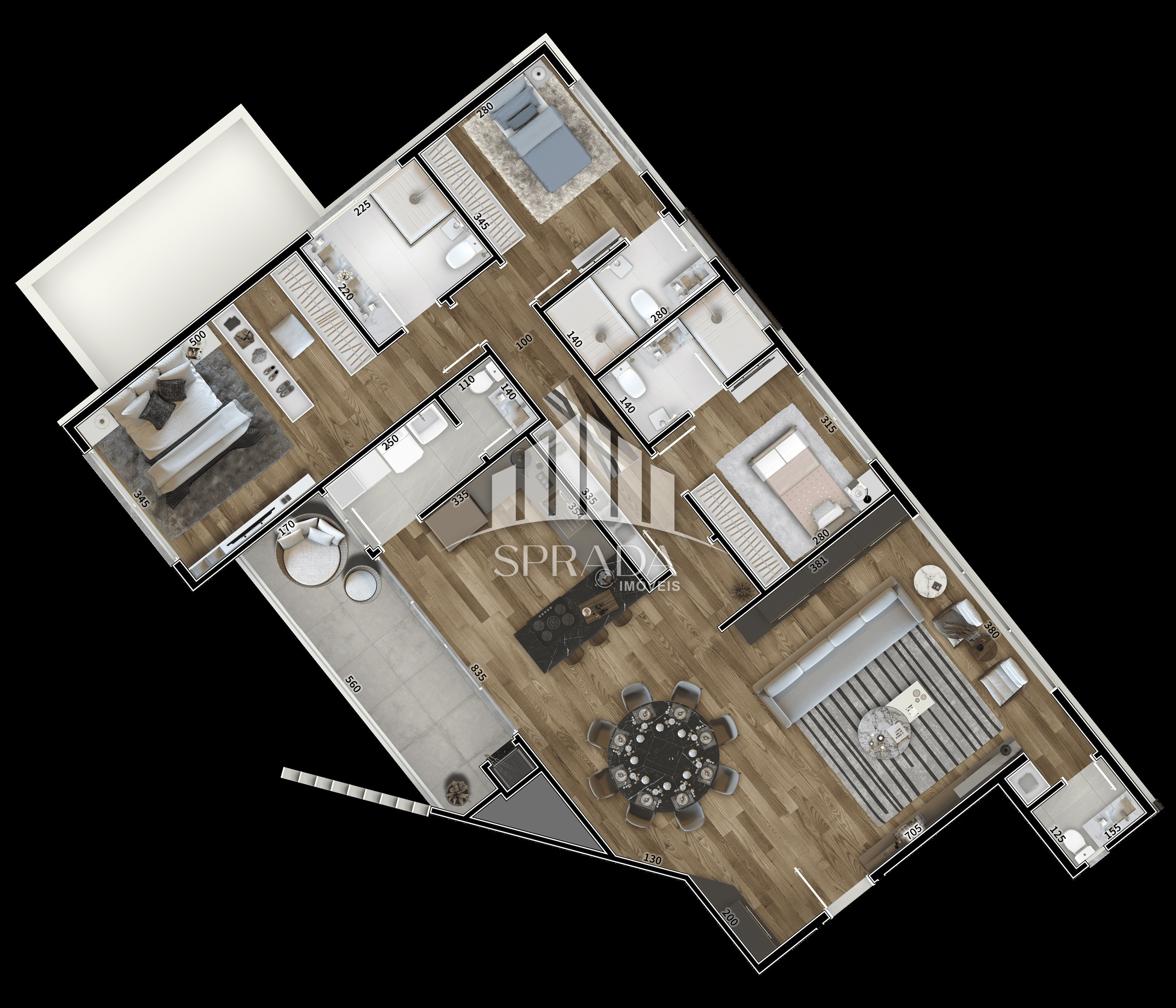 Apartamento à venda com 3 quartos, 142m² - Foto 24