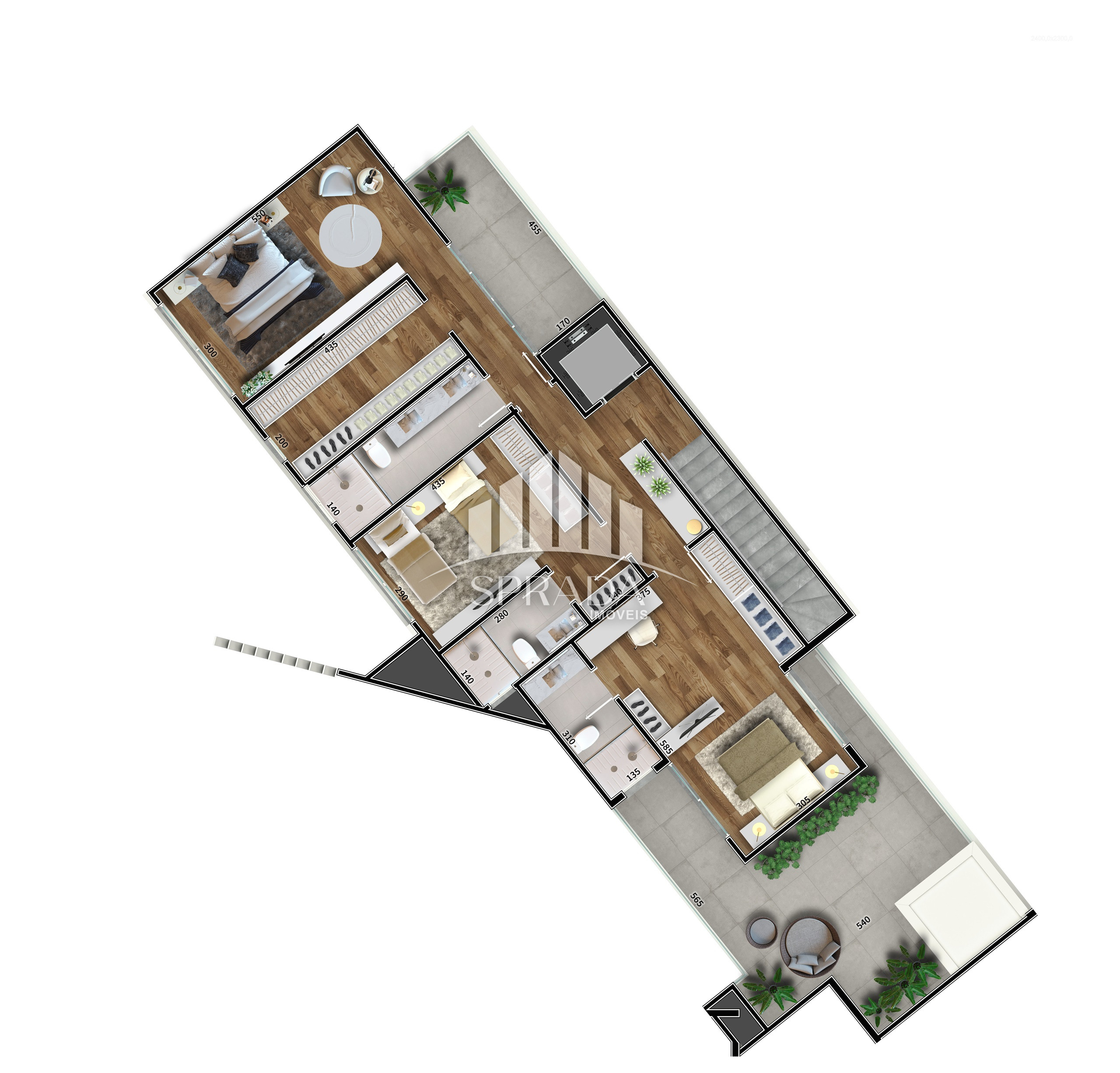 Apartamento à venda com 3 quartos, 142m² - Foto 34