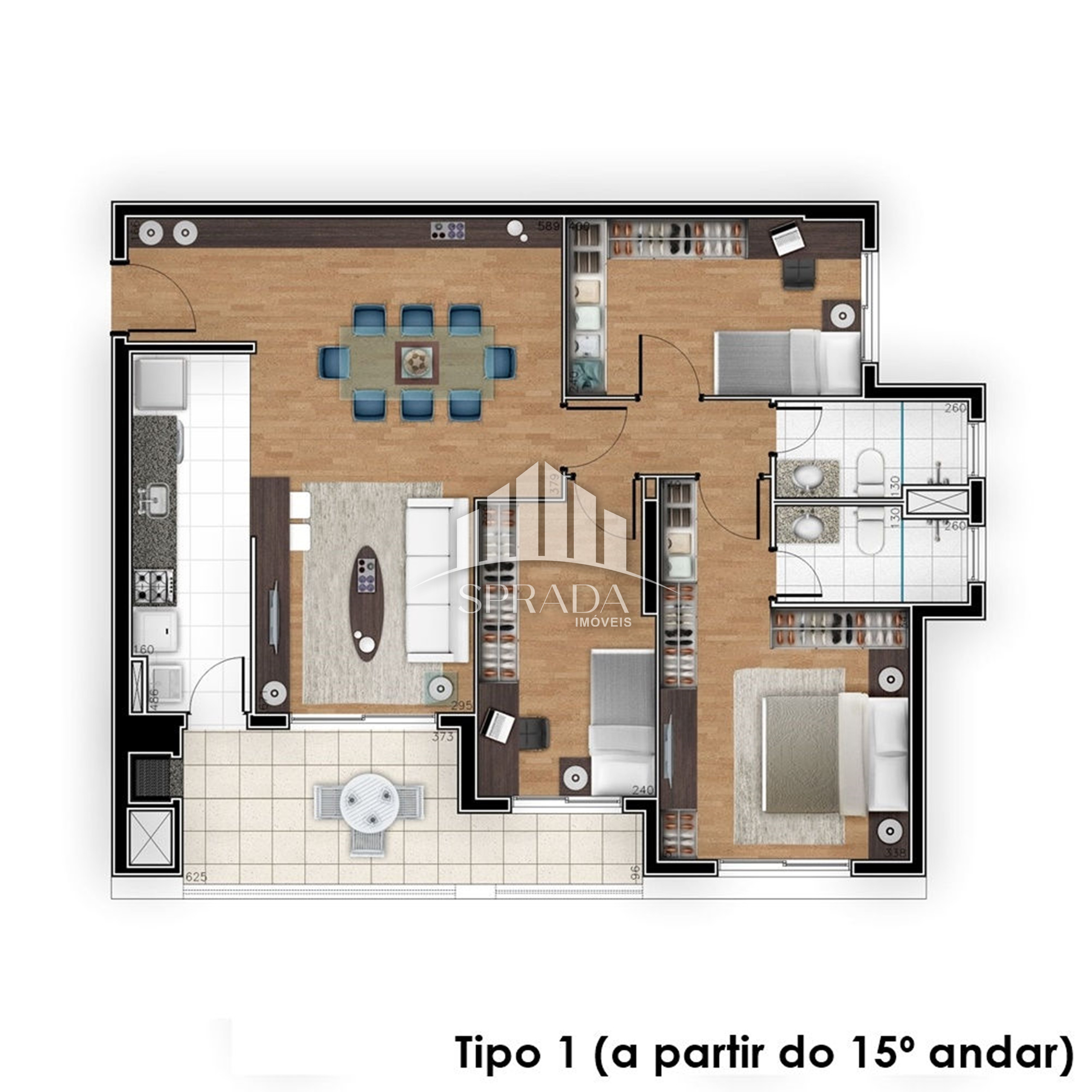 Apartamento à venda com 3 quartos, 97m² - Foto 13