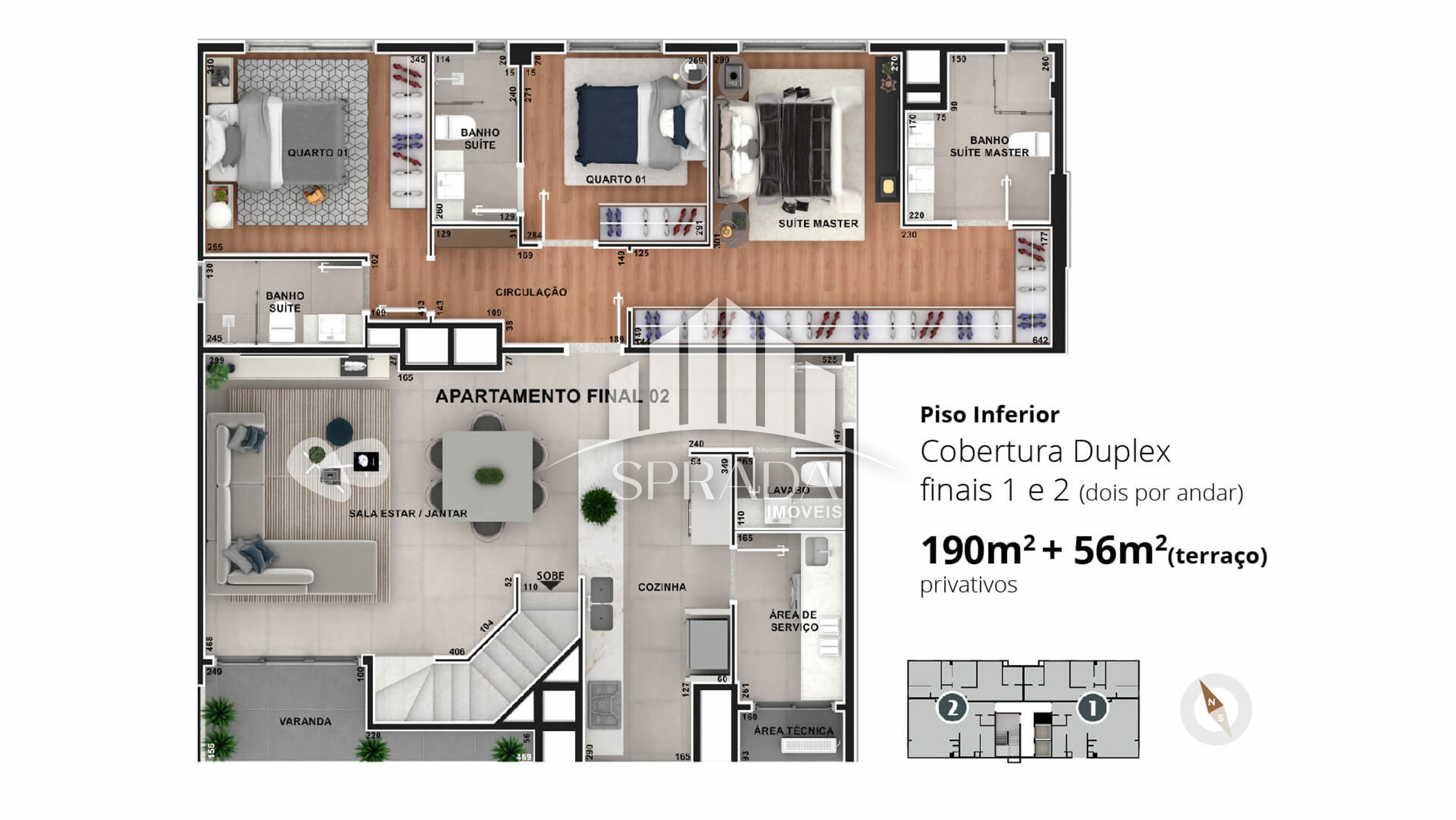 Apartamento à venda com 3 quartos, 130m² - Foto 13