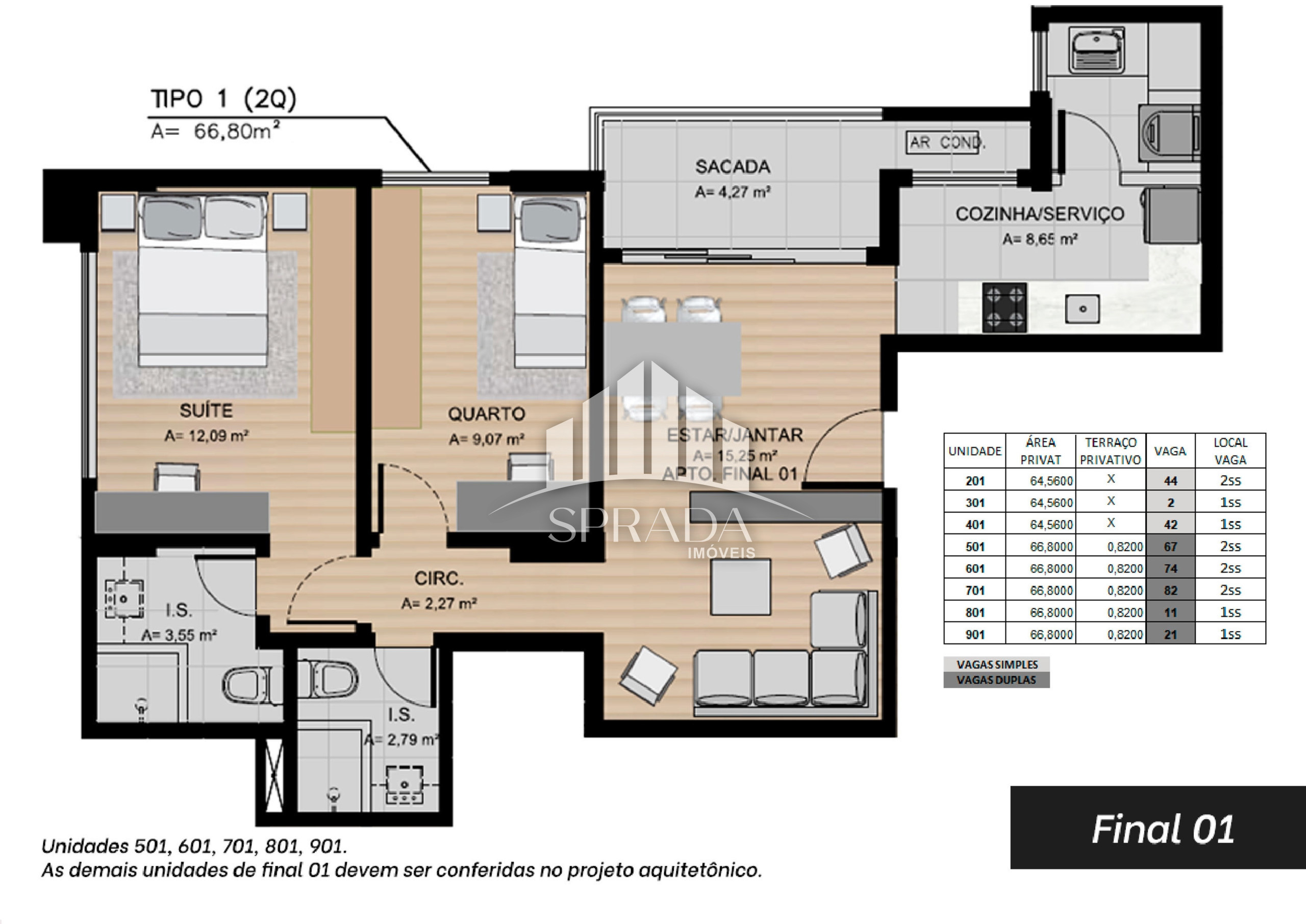 Apartamento à venda com 2 quartos, 66m² - Foto 18