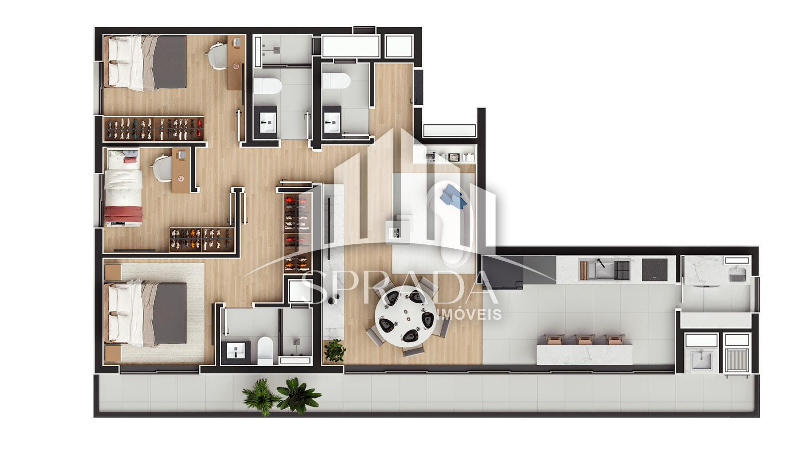 Apartamento à venda com 2 quartos, 59m² - Foto 29