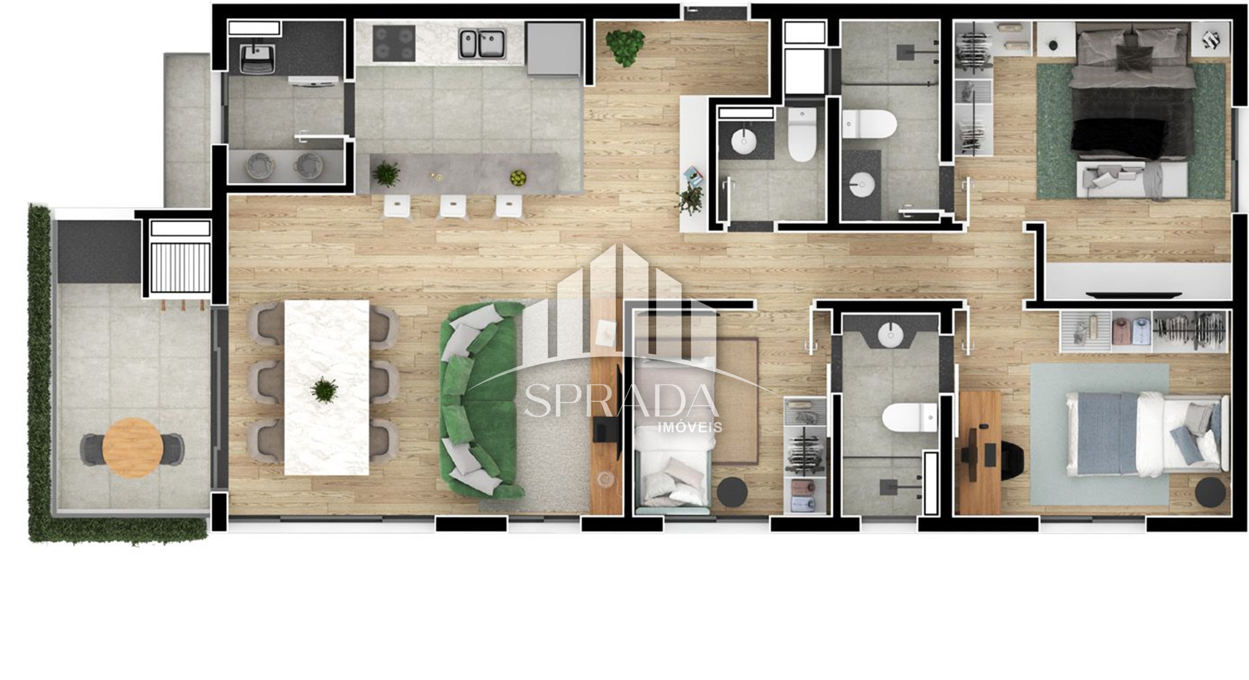 Apartamento à venda com 2 quartos, 59m² - Foto 28