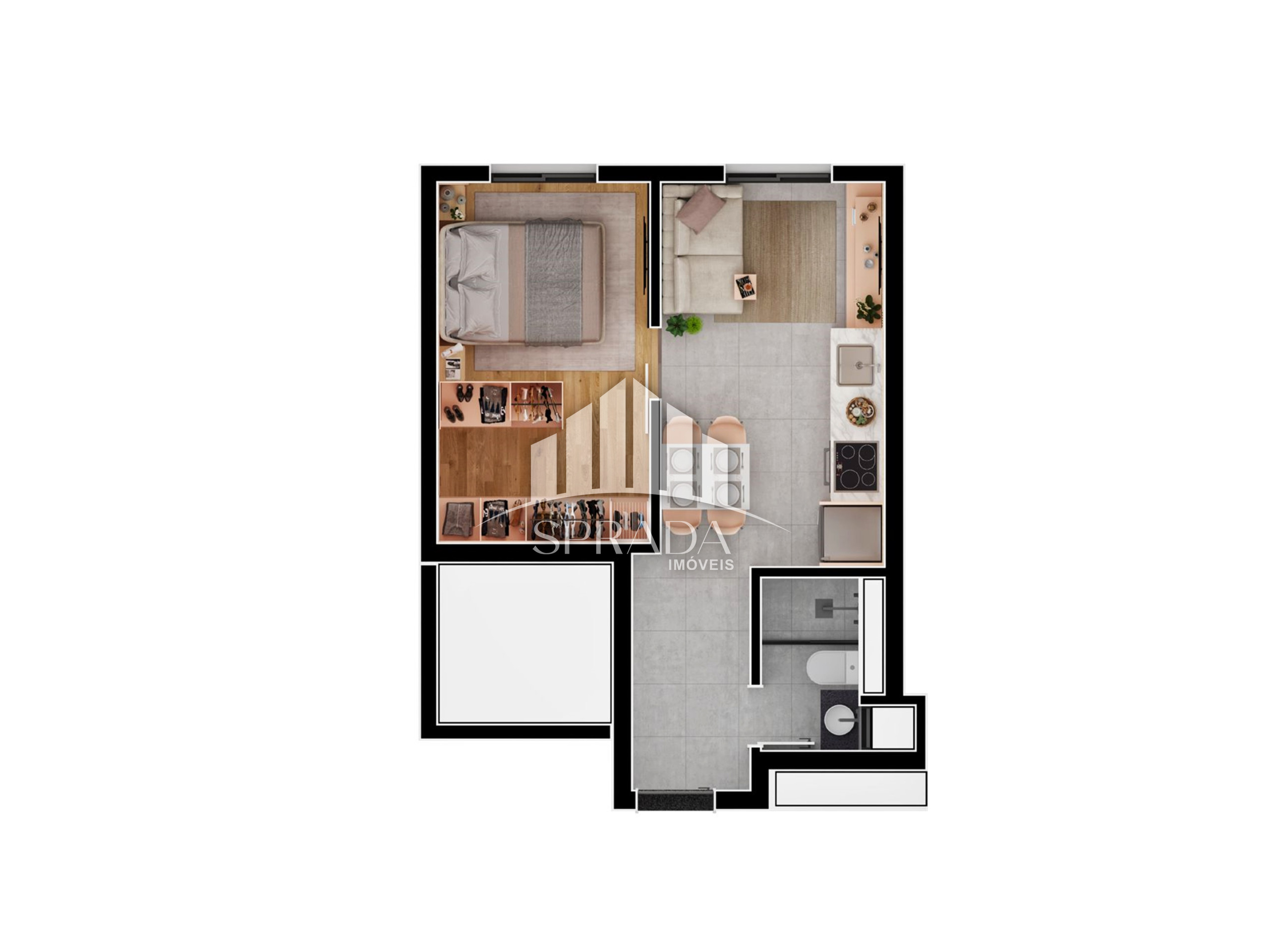 Apartamento à venda com 2 quartos, 60m² - Foto 20