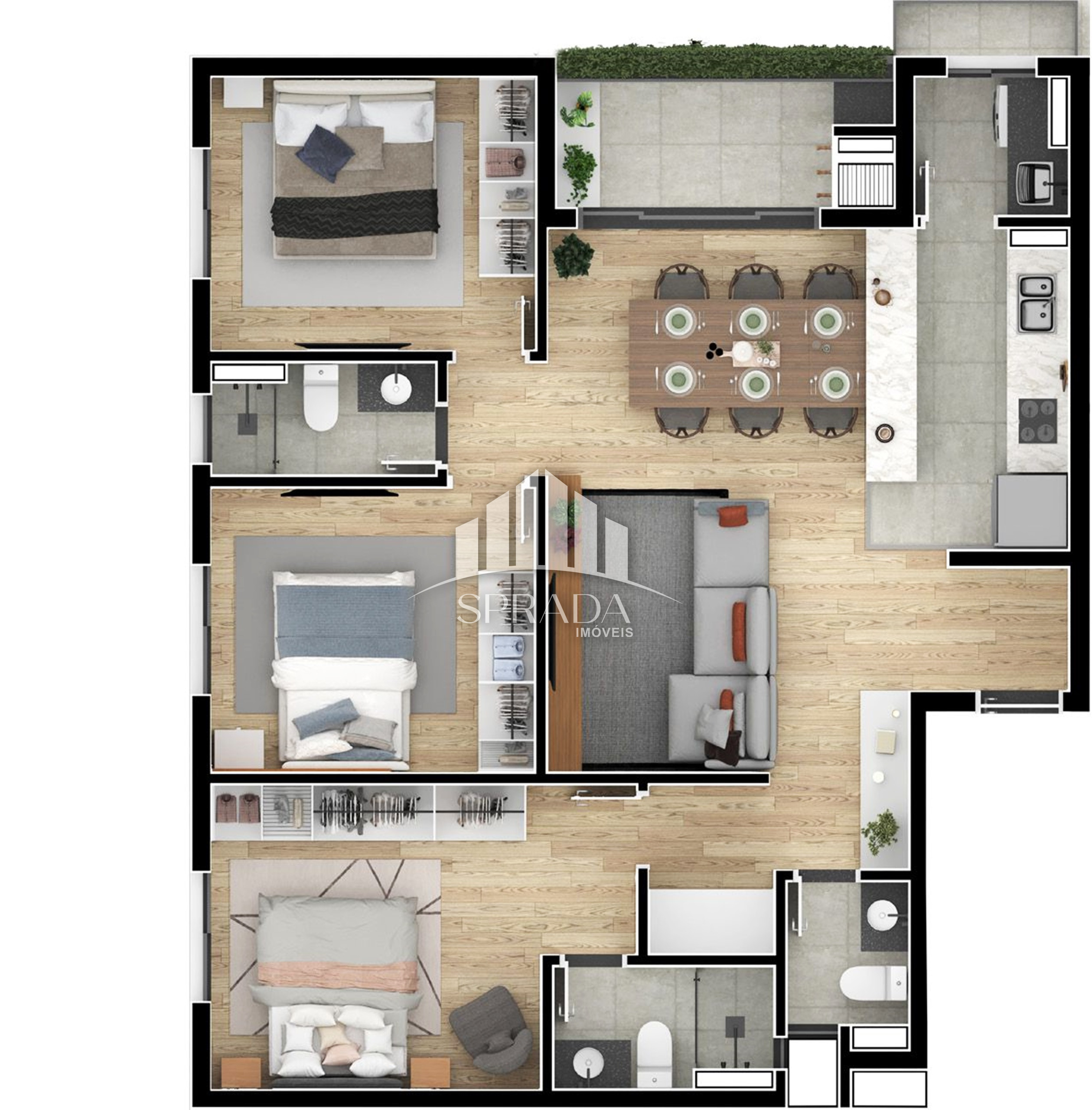 Apartamento à venda com 2 quartos, 59m² - Foto 25