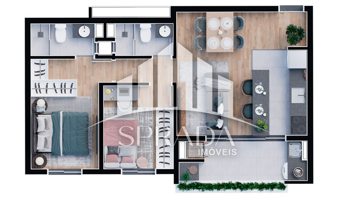 Apartamento à venda com 3 quartos, 85m² - Foto 22