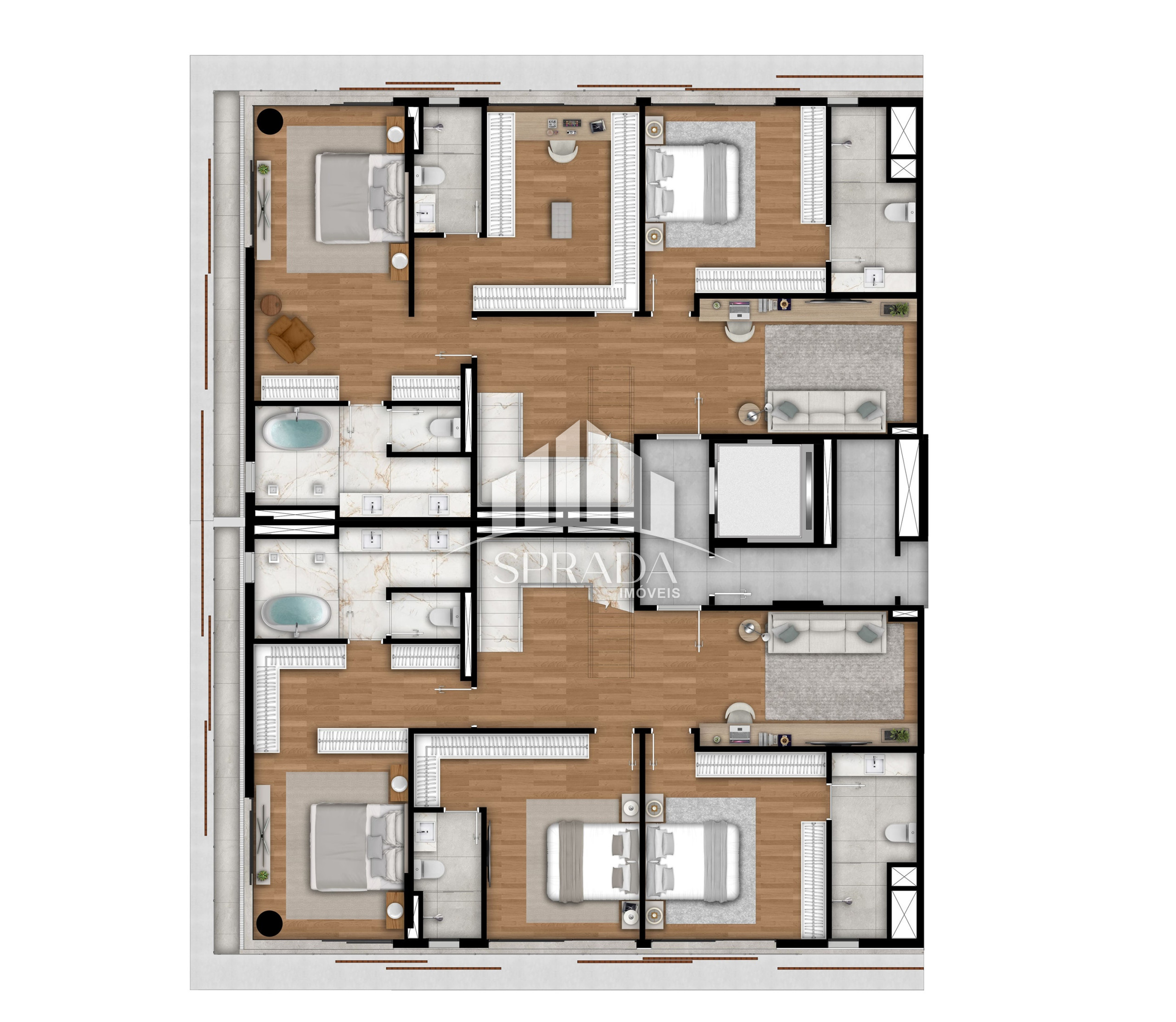 Apartamento à venda com 2 quartos, 130m² - Foto 39