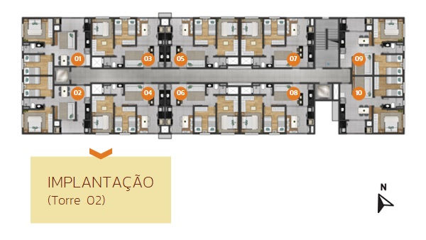 Apartamento à venda com 2 quartos, 48m² - Foto 23