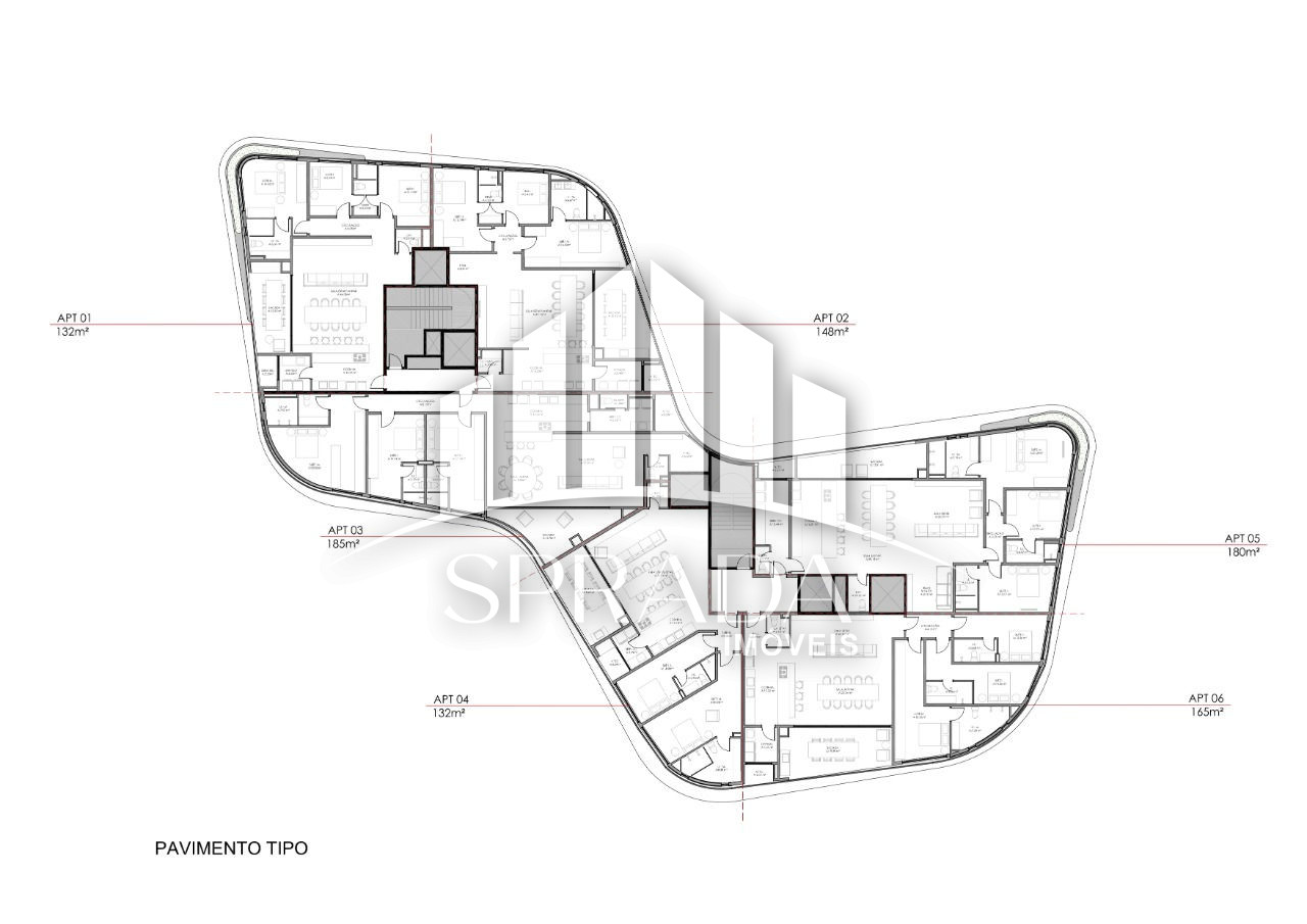 Apartamento à venda com 3 quartos, 140m² - Foto 23