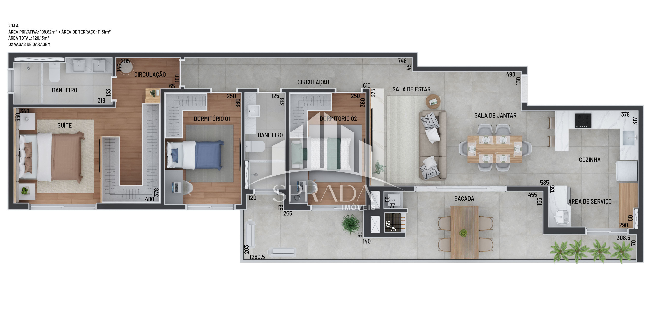 Apartamento à venda com 3 quartos, 108m² - Foto 19