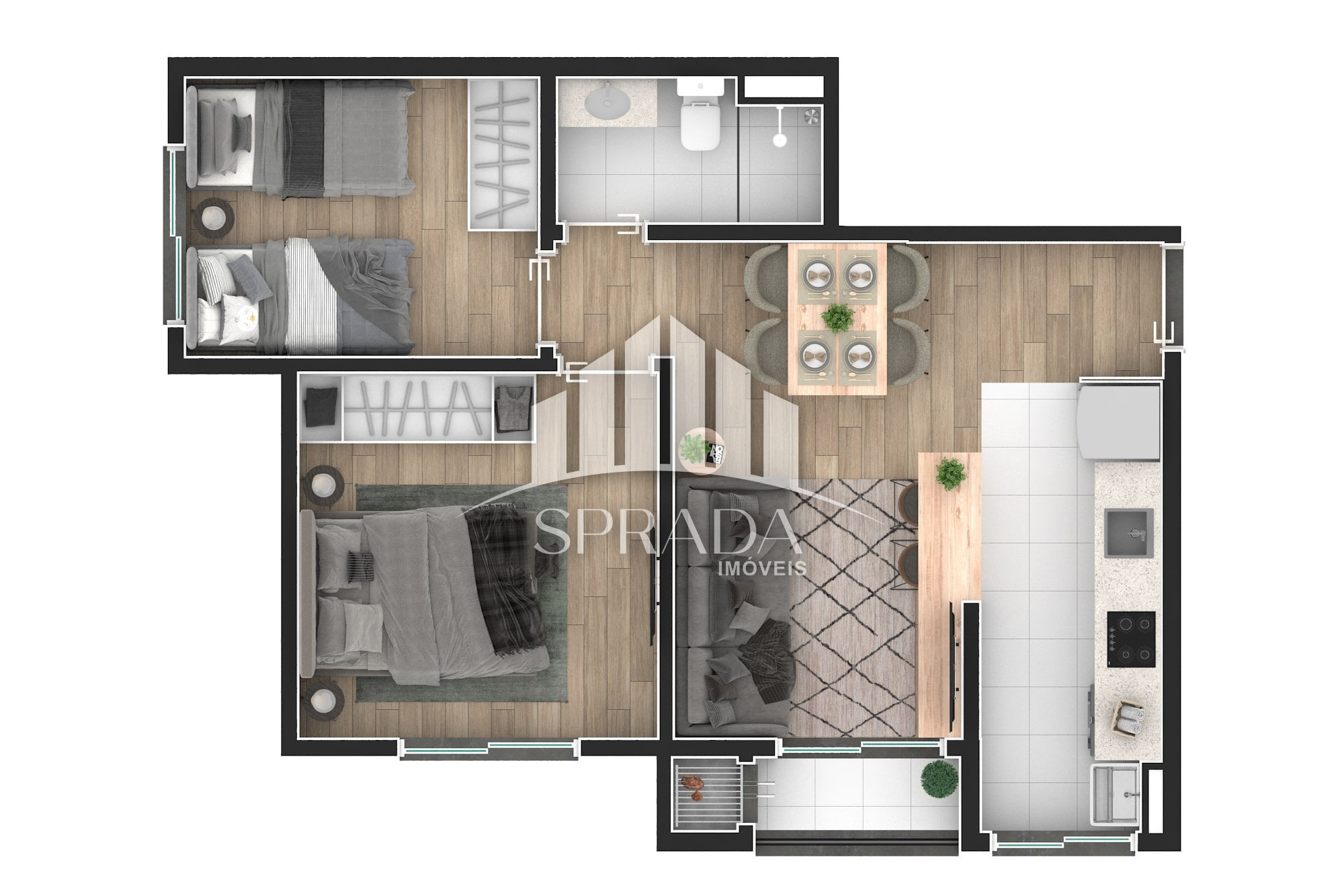 Apartamento à venda com 2 quartos, 45m² - Foto 27