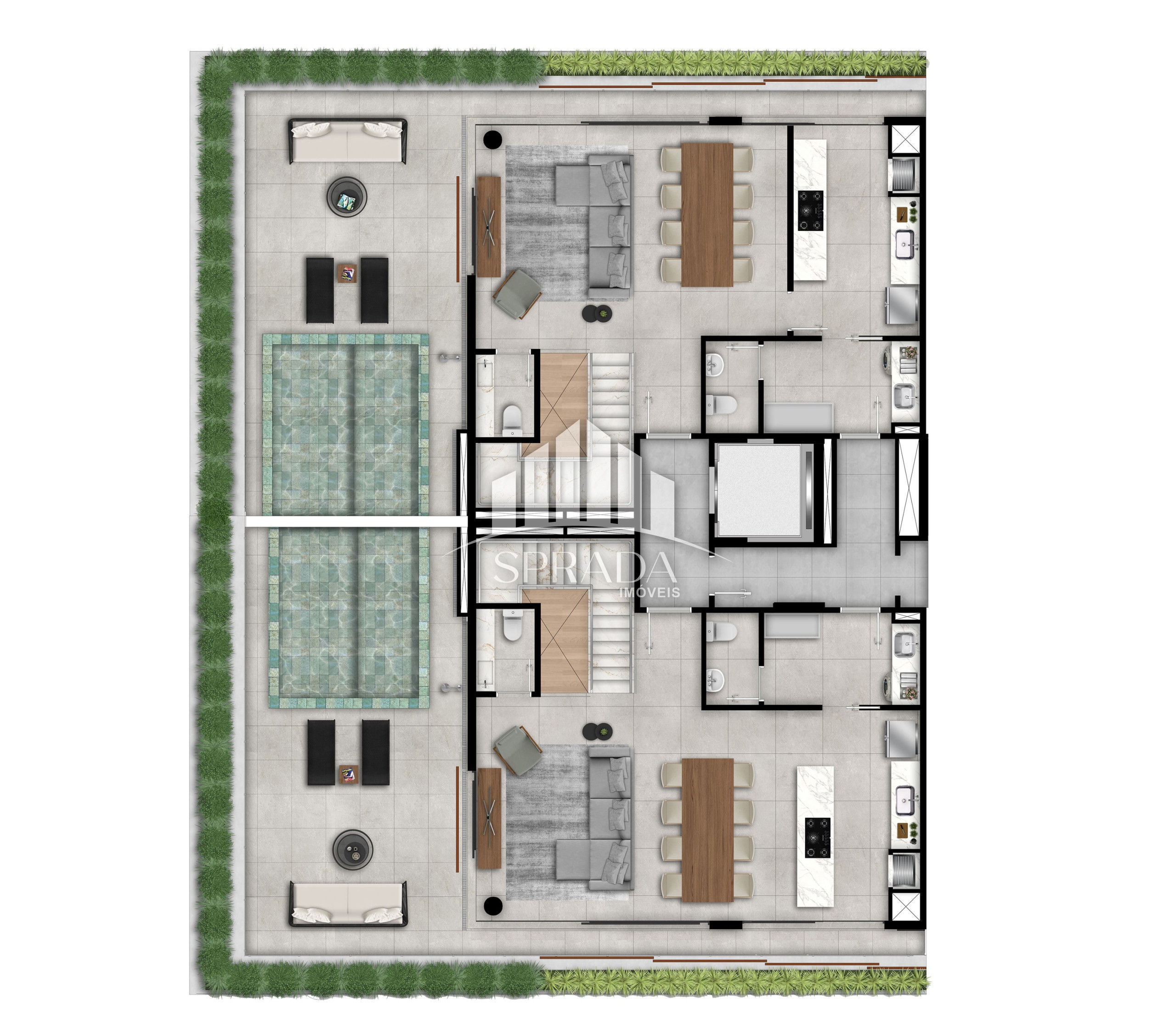 Apartamento à venda com 2 quartos, 130m² - Foto 40