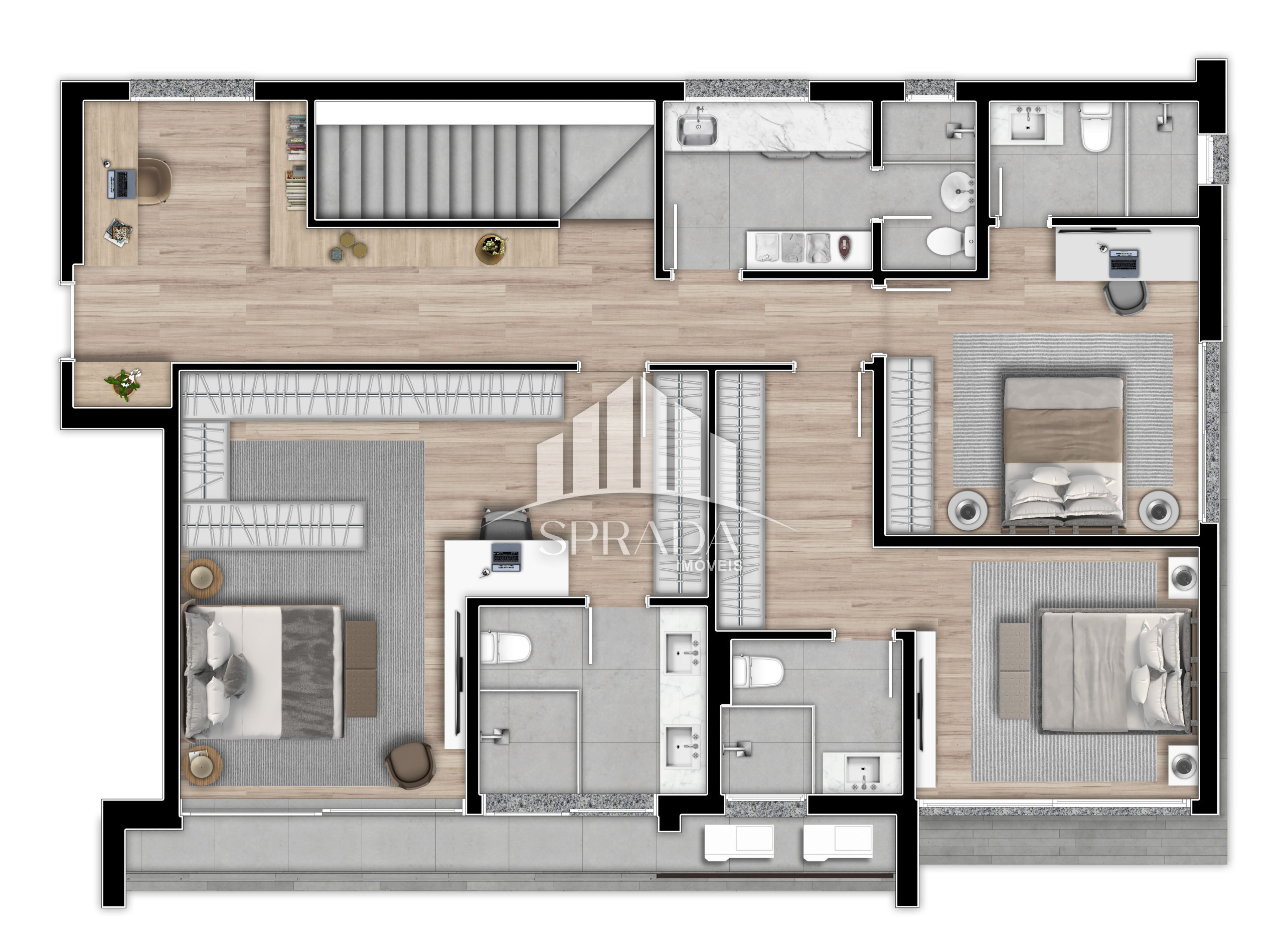 Apartamento à venda com 3 quartos, 165m² - Foto 46