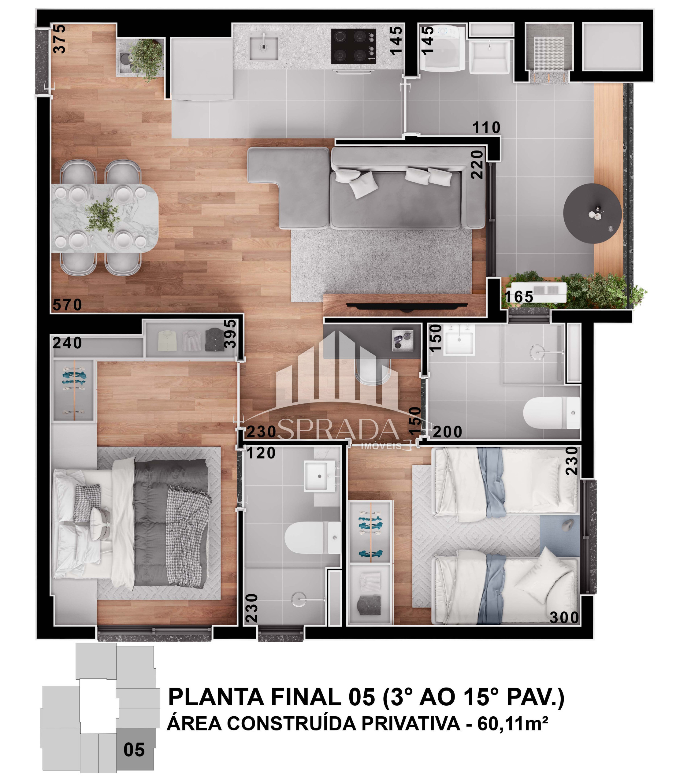 Apartamento à venda com 1 quarto, 31m² - Foto 16